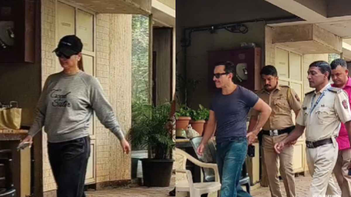 Saif Ali Khan and Kareena Kapoor Make First Public Appearance Since Attack, Video With Heavy Security Goes Viral |WATCH