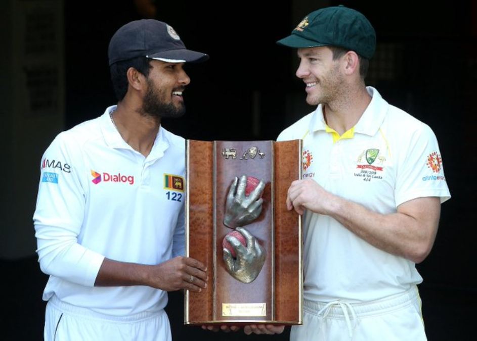 The Warne-Murlitharan Trophy is a 2-match Test series between Sri-Lanka and Australia