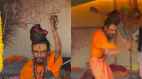 Viral Video: Sadhu Strikes YouTuber With Tongs