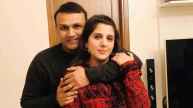 Virender Sehwag and his wife Aarti Ahlawat