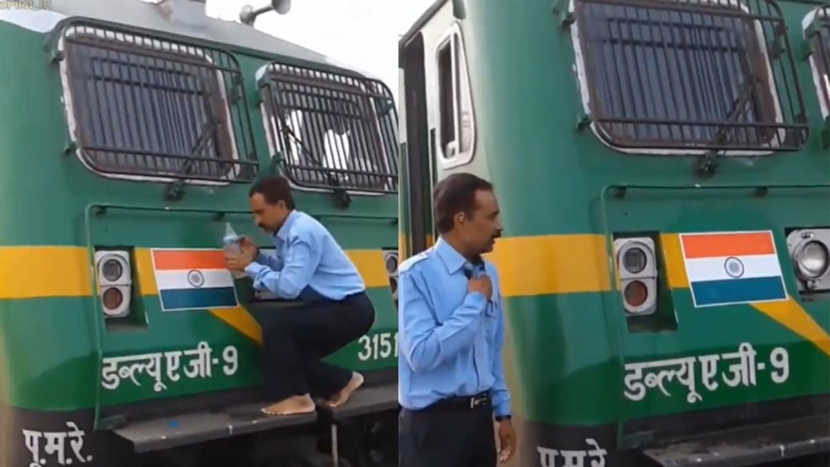 From Kartavya Path To Railway Tracks: Tribute To National Flag From THIS Loco Pilot Wins Hearts On Republic Day | Watch Video