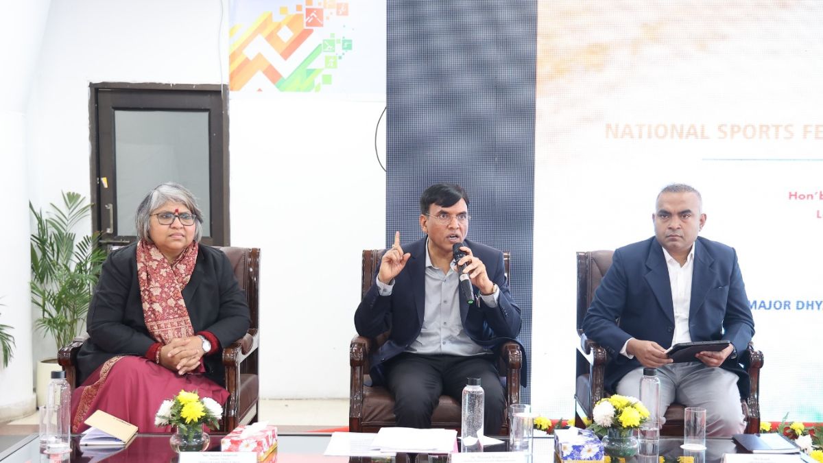 Dr. Mansukh Mandaviya Urges NSFs To follow Good Governance Guidelines, Nation-First Approach In Preparation For LA 2028 Olympics