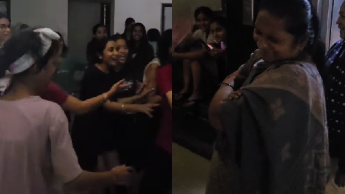 Mumbai Hostel Party Goes Viral: Warden Joins Dancing Girls, Reminds Of SRK’s Mohabbatein Moment