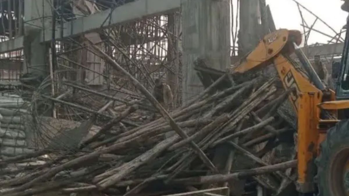 Breaking: Tragedy Strikes Up, Under Construction Building Collapses Many Feared Trapped In Debris