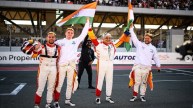 Ajith Kumar celebration after his team bags accolades in 24 hr endurance race