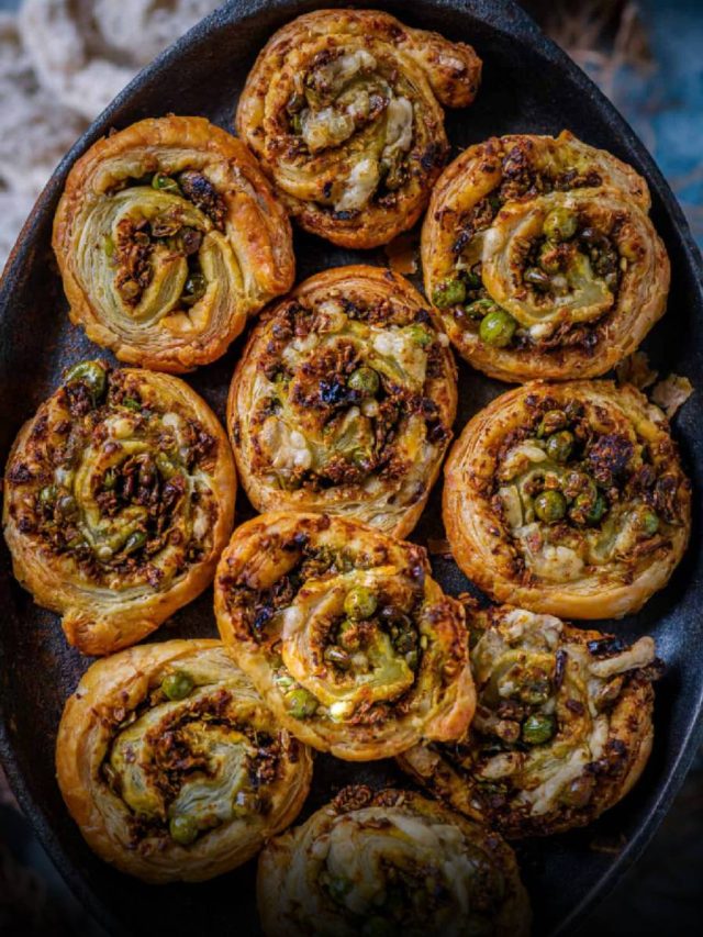 Delicious Green Pea Puff Pastry Pinwheels - News24