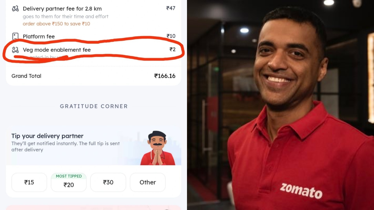 Why Has Zomato CEO Apologised To Customers? Know About Veg-Mode Fee Controversy