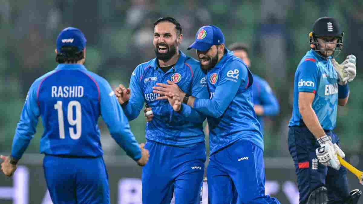 Afghanistan defeat England in Champions Trophy 2025 Afghanistan defeat England in Champions Trophy 2025