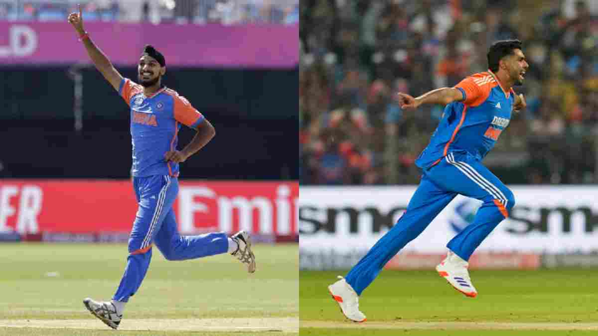 Arshdeep Singh and Harshit Rana