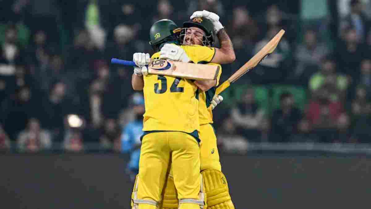 Australia win against England