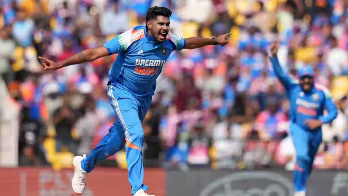 Harshit Rana made his ODI debut against England