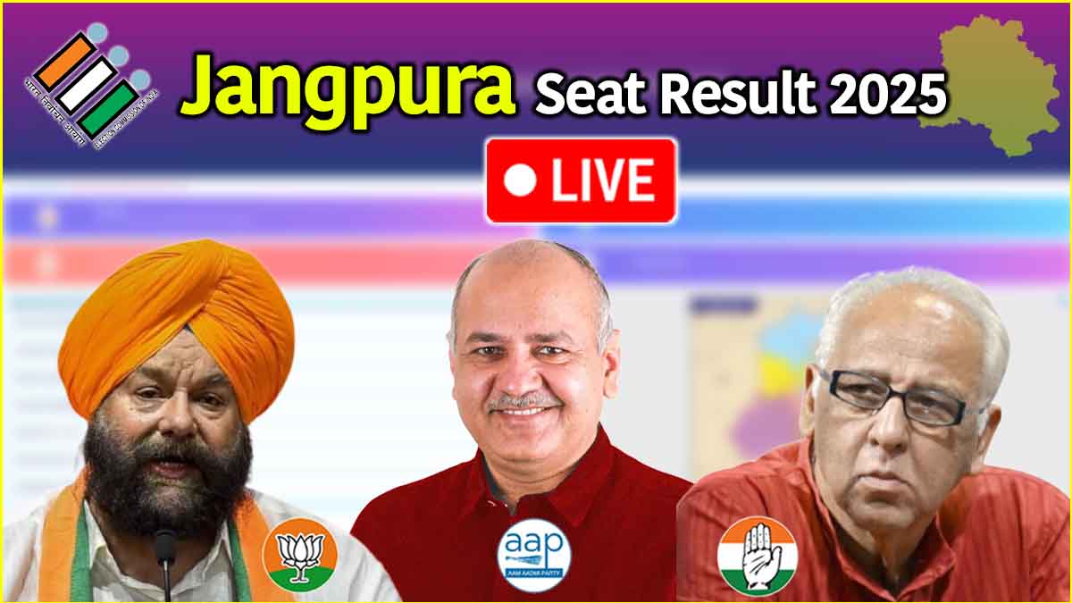 Jangpura Seat, Delhi Assembly Elections 2025 Results LIVE