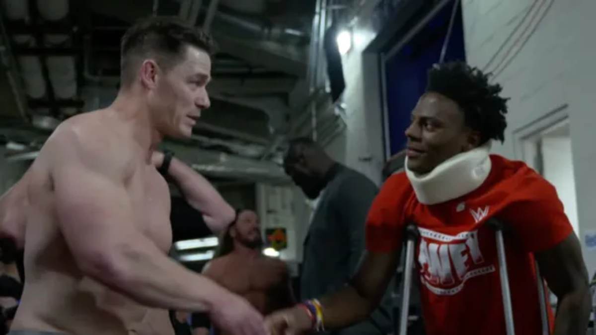 John Cena and IShowSpeed (Photo Credit: X-Platform)