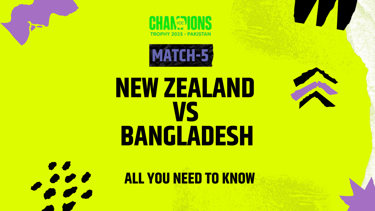 NZ vs BAN