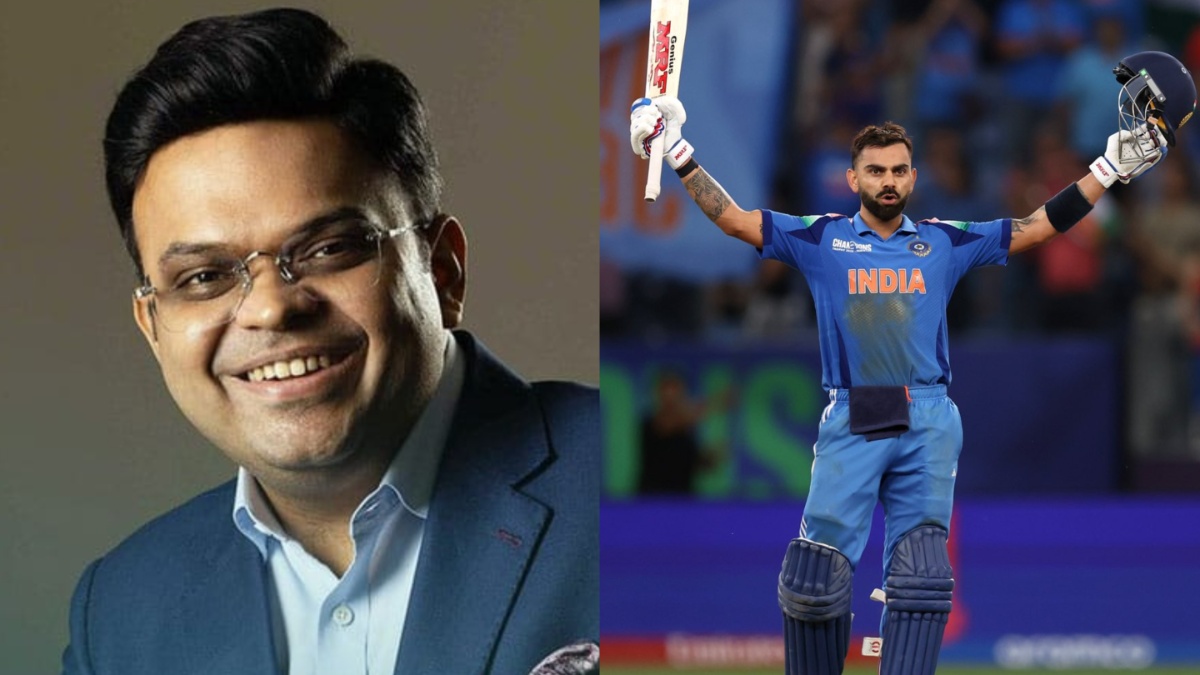 Jay Shah and Virat Kohli