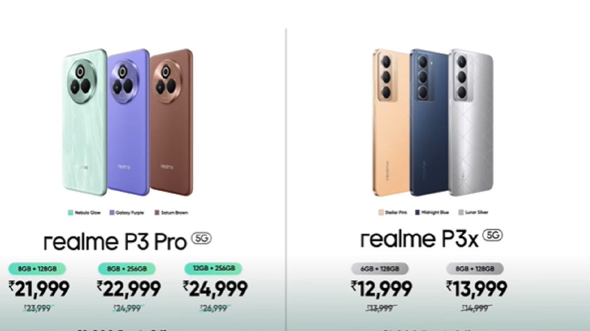 Real Me New P3 pro
