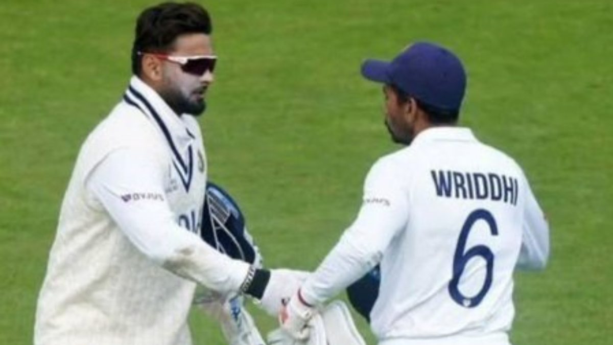 Rishabh Pant and Wriddhiman Saha Rishabh Pant and Wriddhiman Saha
