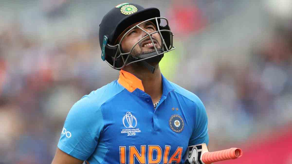 Rishabh Pant injured ahead of Champions Trophy