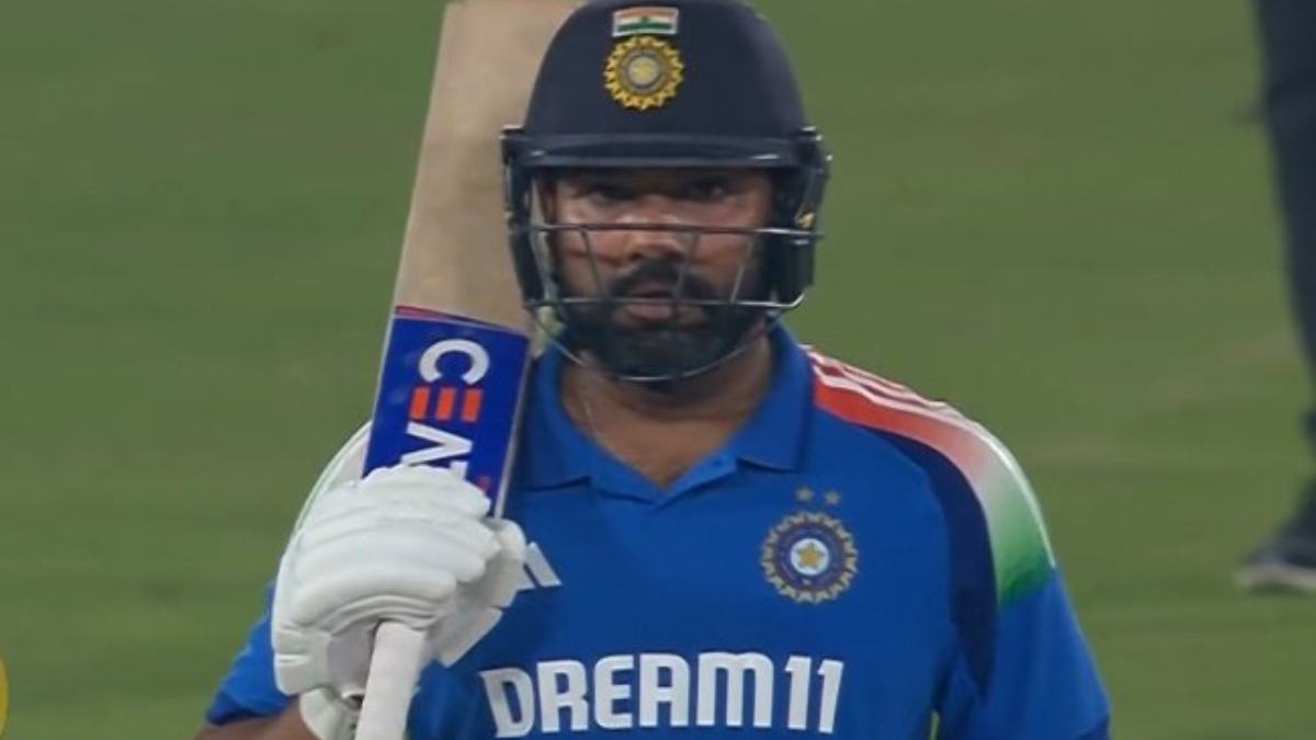 Rohit Sharma got dismissed at 41 runs