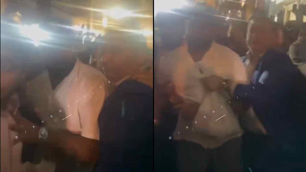 Rohit Sharma was surrounded by huge crowds in Dubai