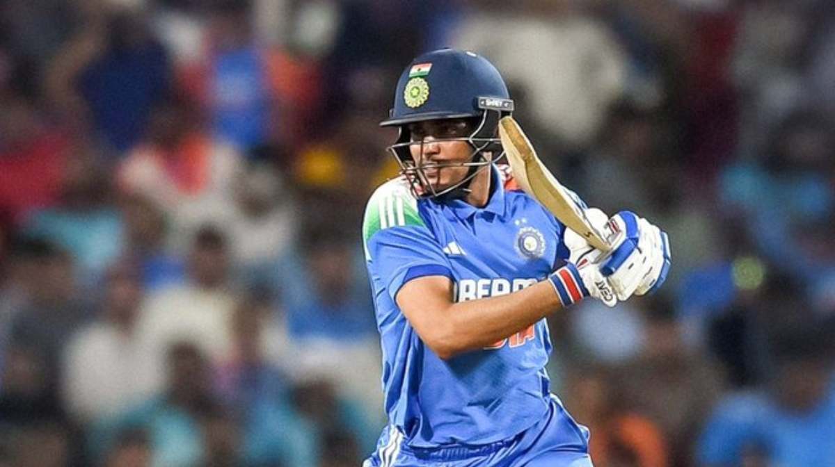 Shubman Gill at 1st ODI against England in Nagpur Shubman Gill at 1st ODI against England in Nagpur