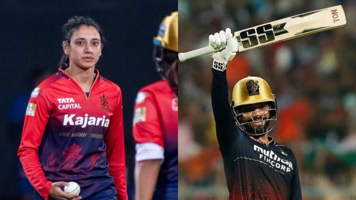 Smriti Mandhana and Rajat Patidar