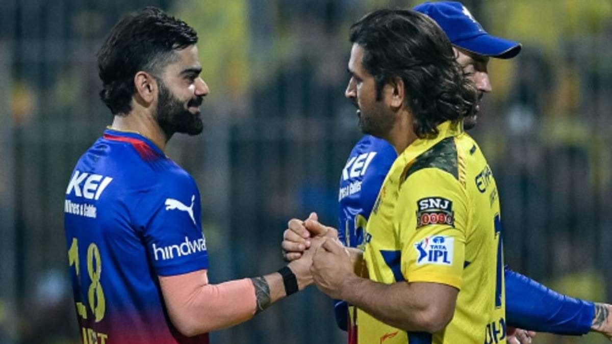 Virat Kohli and MS Dhoni (Photo Credit - X-Platform)