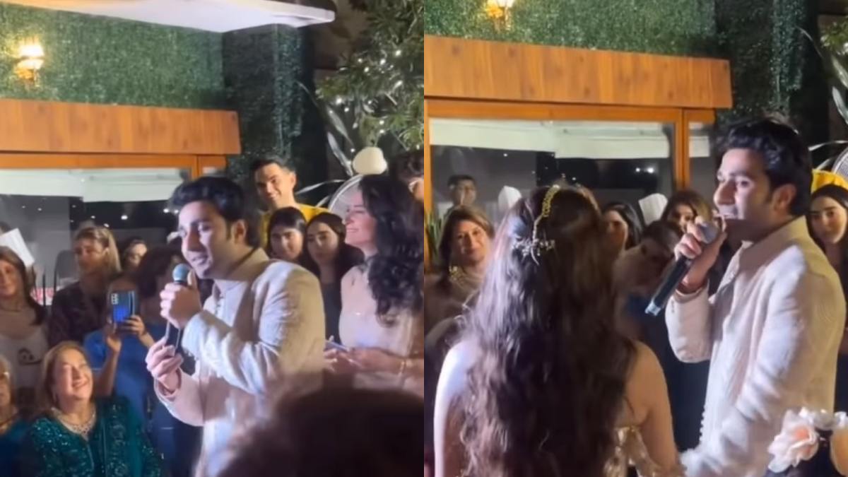 Aadar Jain Admits Doing 'TIME PASS' For 4 YEARS, Engagement Ceremony Speech Goes Viral!