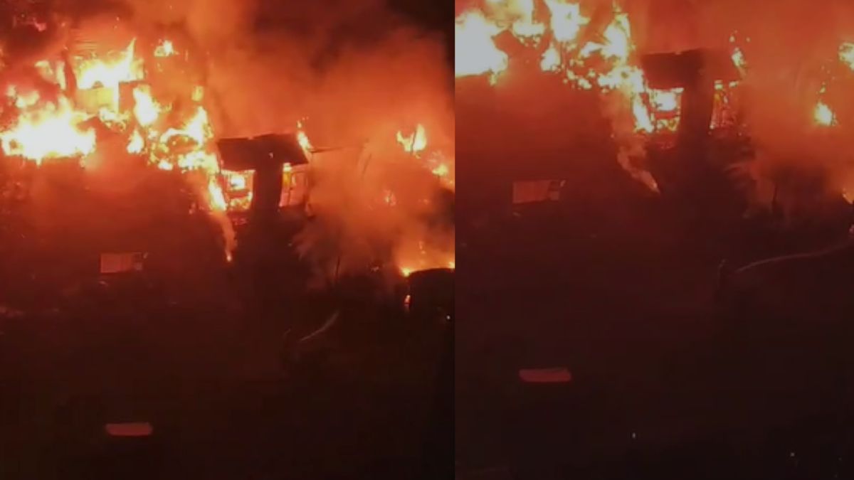 Greater Noida West: Massive Fire Breaks Out Near Ace City – What Caused It? VIDEO