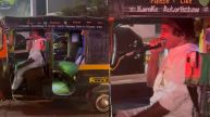 Mumbai: Passion On Wheels! Auto-Rickshaw Driver Turns Karaoke Star, Video Goes Viral | WATCH