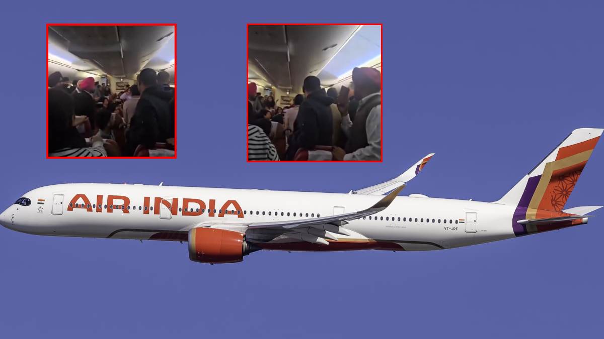 Air India Viral Video