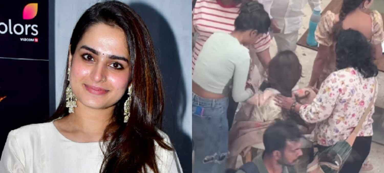 Ayesha Khan Fakes Fainting During Is Kis Ko Pyaar Karoon 2 Shoot? Viral Video Sparks Reactions!