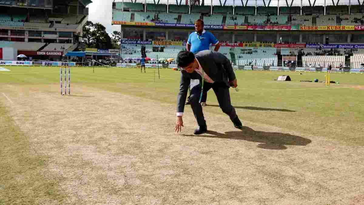 Eden Gardens Pitch