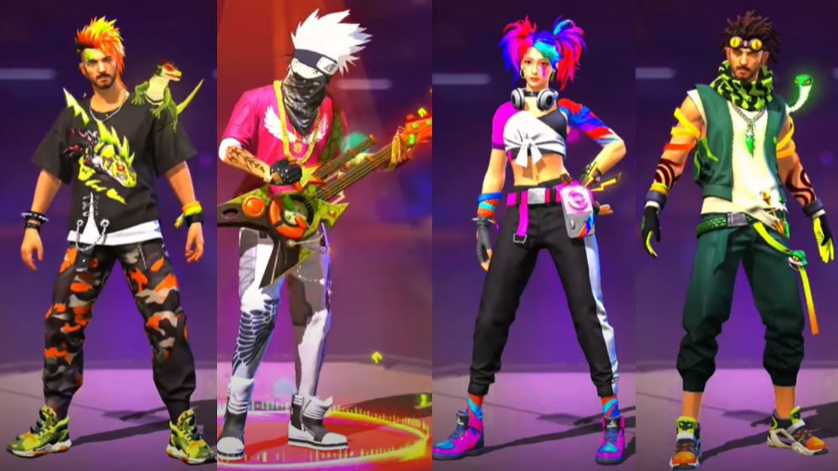 Garena Free Fire MAX Redeem Codes Today March 8, 2025: Claim Holi Special Bundle Arrives! Get Tropical Reptile, Fangs And...