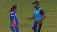 Harmanpreet Kaur gets involved in angry confrontation with umpire