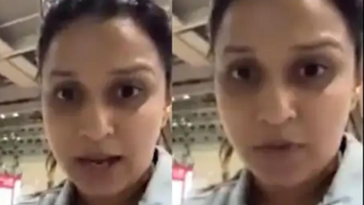 Mannara Chopra Lashes Out At IndiGo Staff, Accuses Them Of Misbehaviour – Watch Viral Video!
