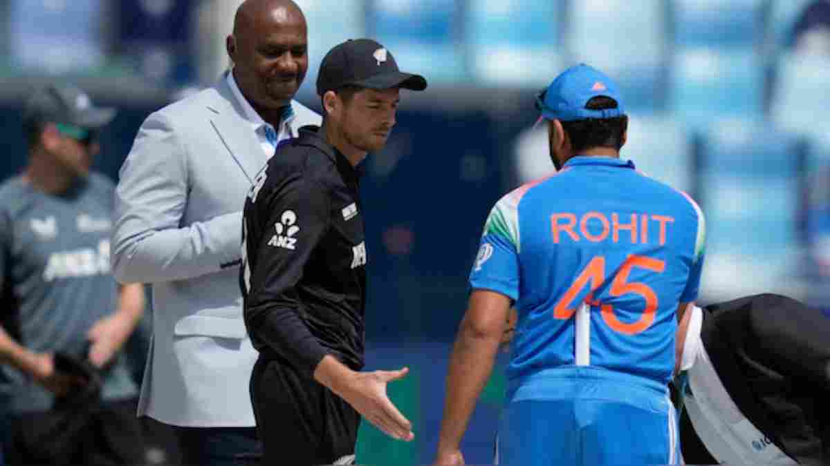 India will be playing against New Zealand in Champions Trophy final