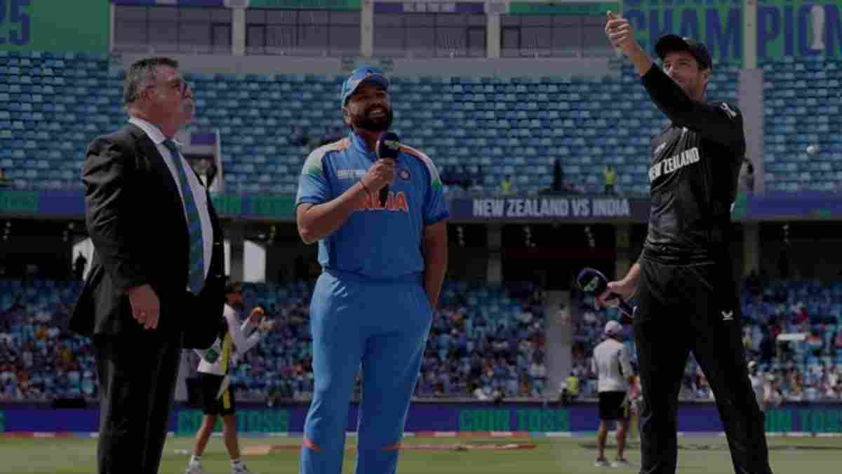 India will be playing against New Zealand in Champions Trophy final