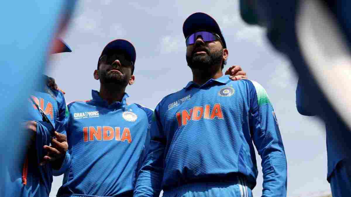 India will be playing the Champions Trophy final