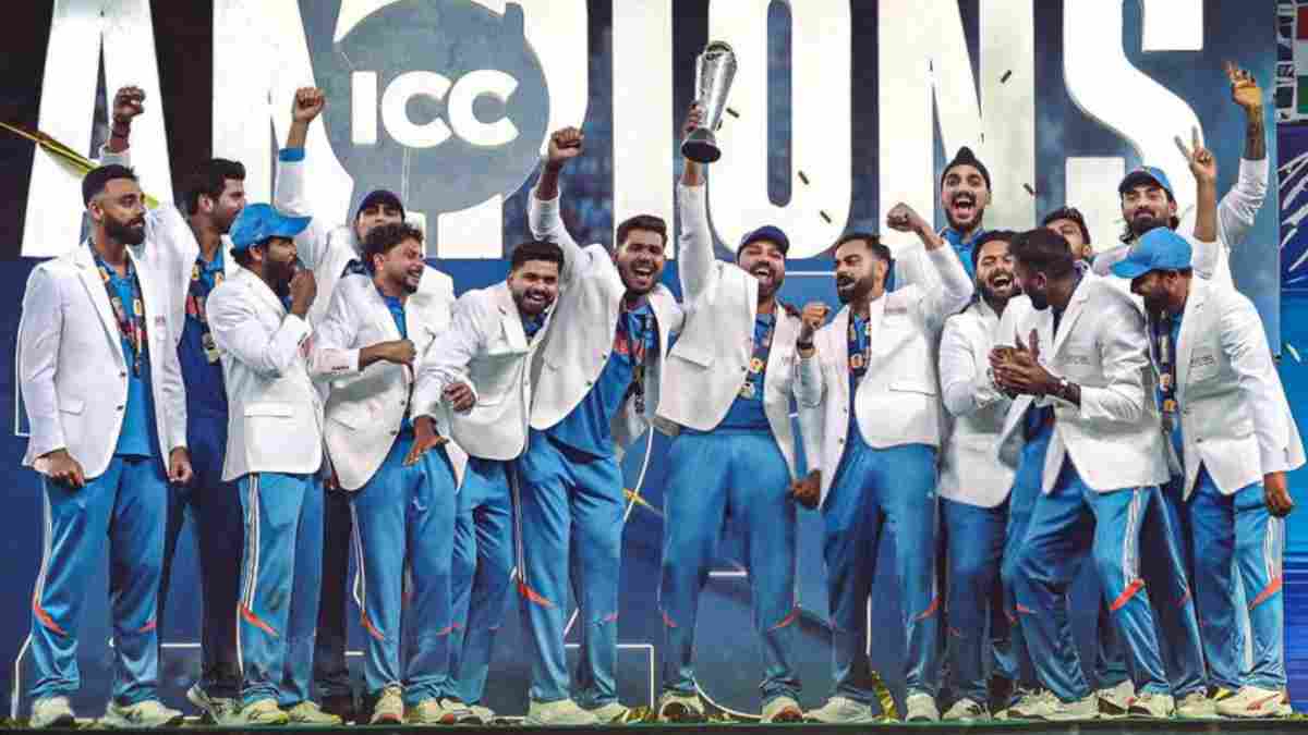India won the Champions Trophy 2025