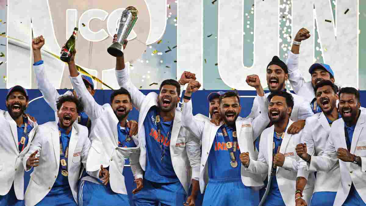 India won the Champions Trophy after 12 years