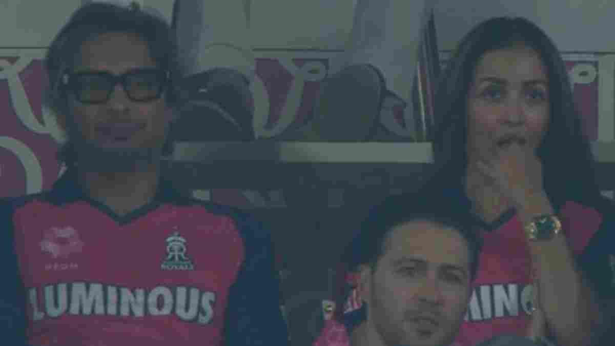 Kumar Sangakkara and Malaika Arora