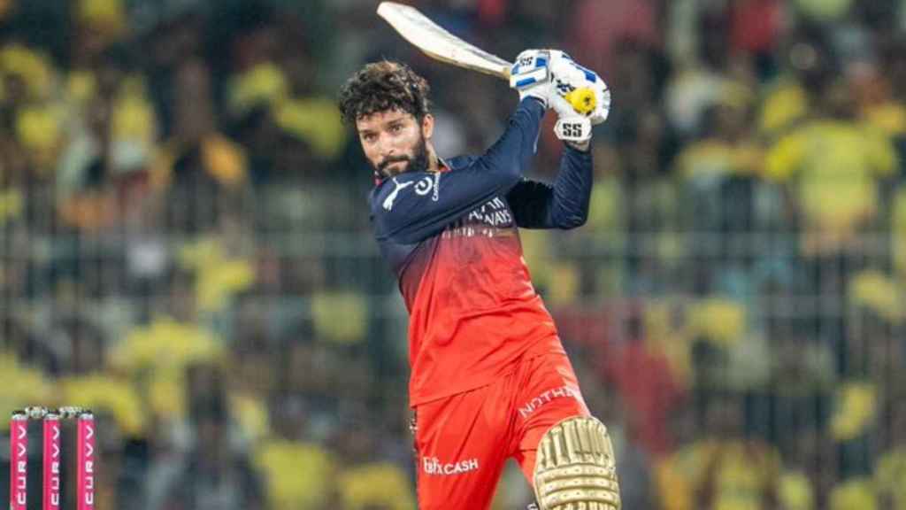 Rajat Patidar smashed a half century in 32 balls