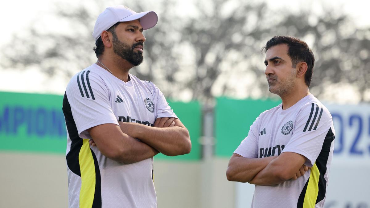 Rohit Sharma and Gautam Gambhir (Photo Credit - X-Platform)