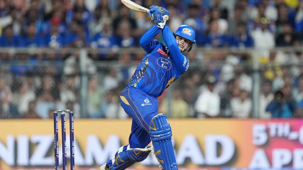 Ryan Rickleton smashed his maiden half century