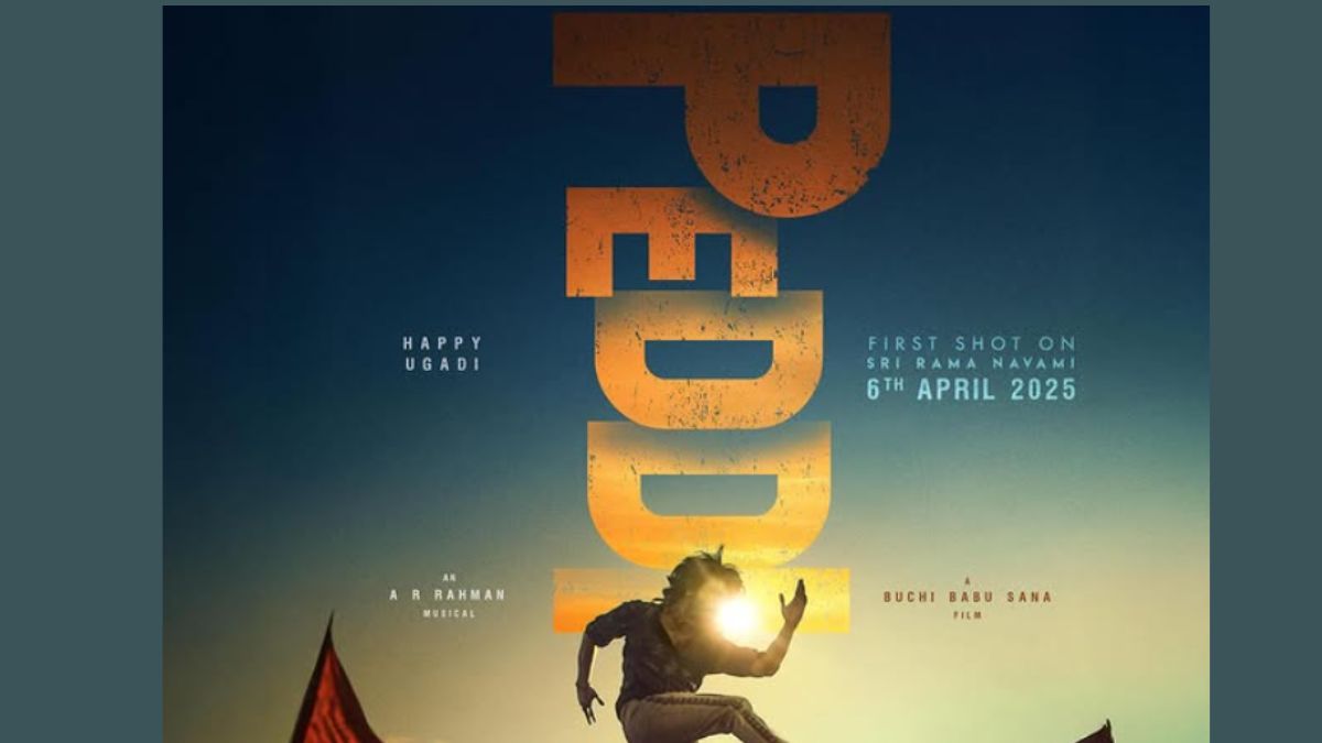 Ram Charan’s Fierce Look Unveiled In New ‘Peddi’ Poster- First Glimpse Video To Drop Soon! Ram Charan’s Fierce Look Unveiled In New ‘Peddi’ Poster- First Glimpse Video To Drop Soon!