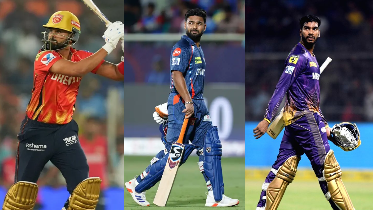 Shreyas Iyer, Rishabh Pant and Venkatesh Iyer