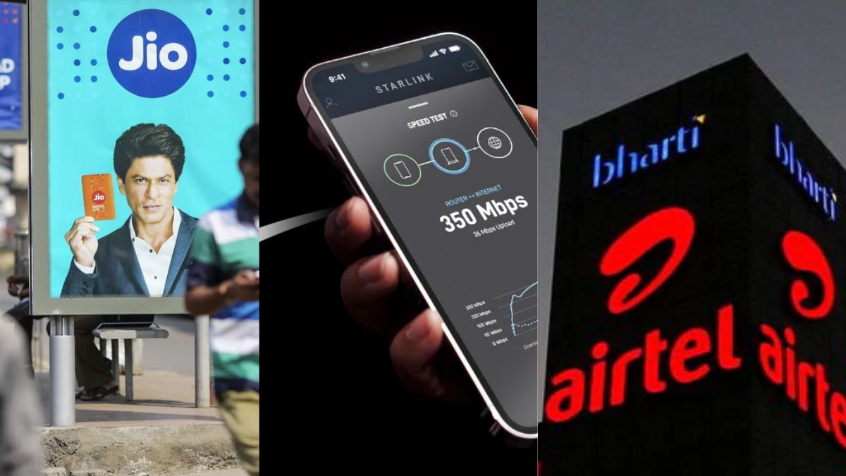 Jio Airtel And Starlink