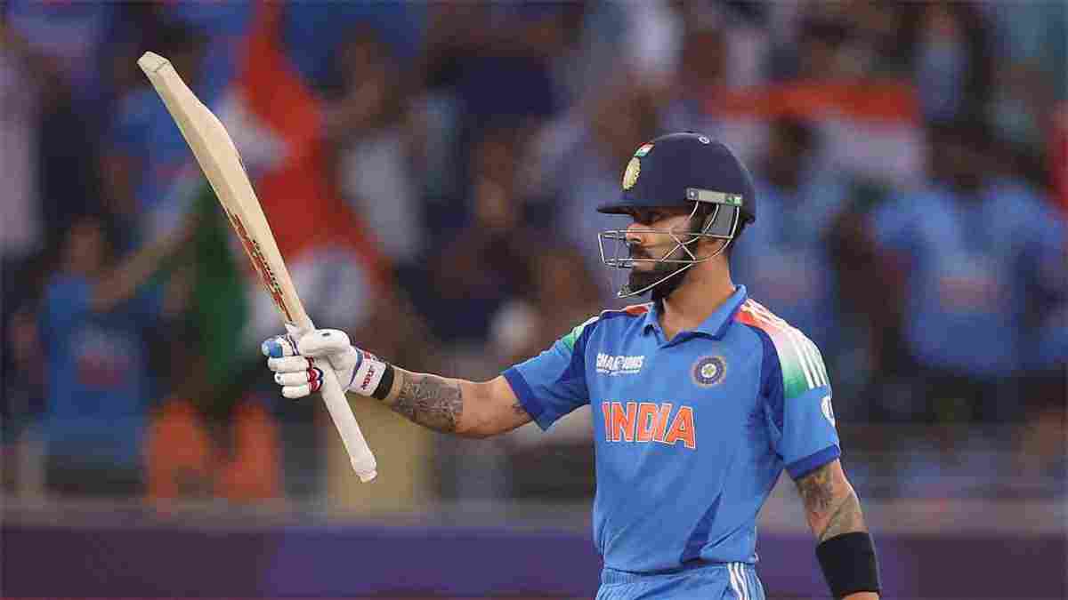 Virat Kohli achieves big milestone in Champions Trophy semifinal against Australia