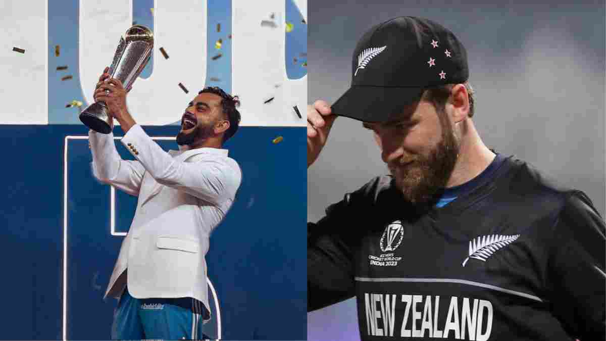 Virat Kohli and Kane Williamson